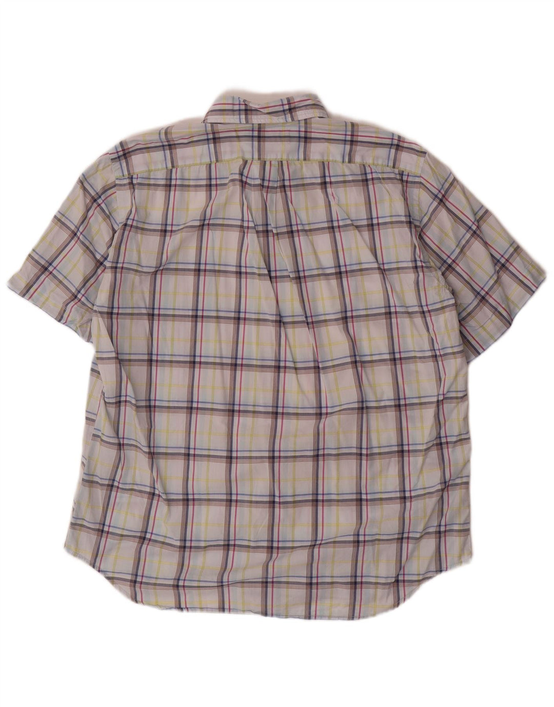 Marlboro Classics Chemise à manches courtes pour homme en coton à carreaux multicolores
