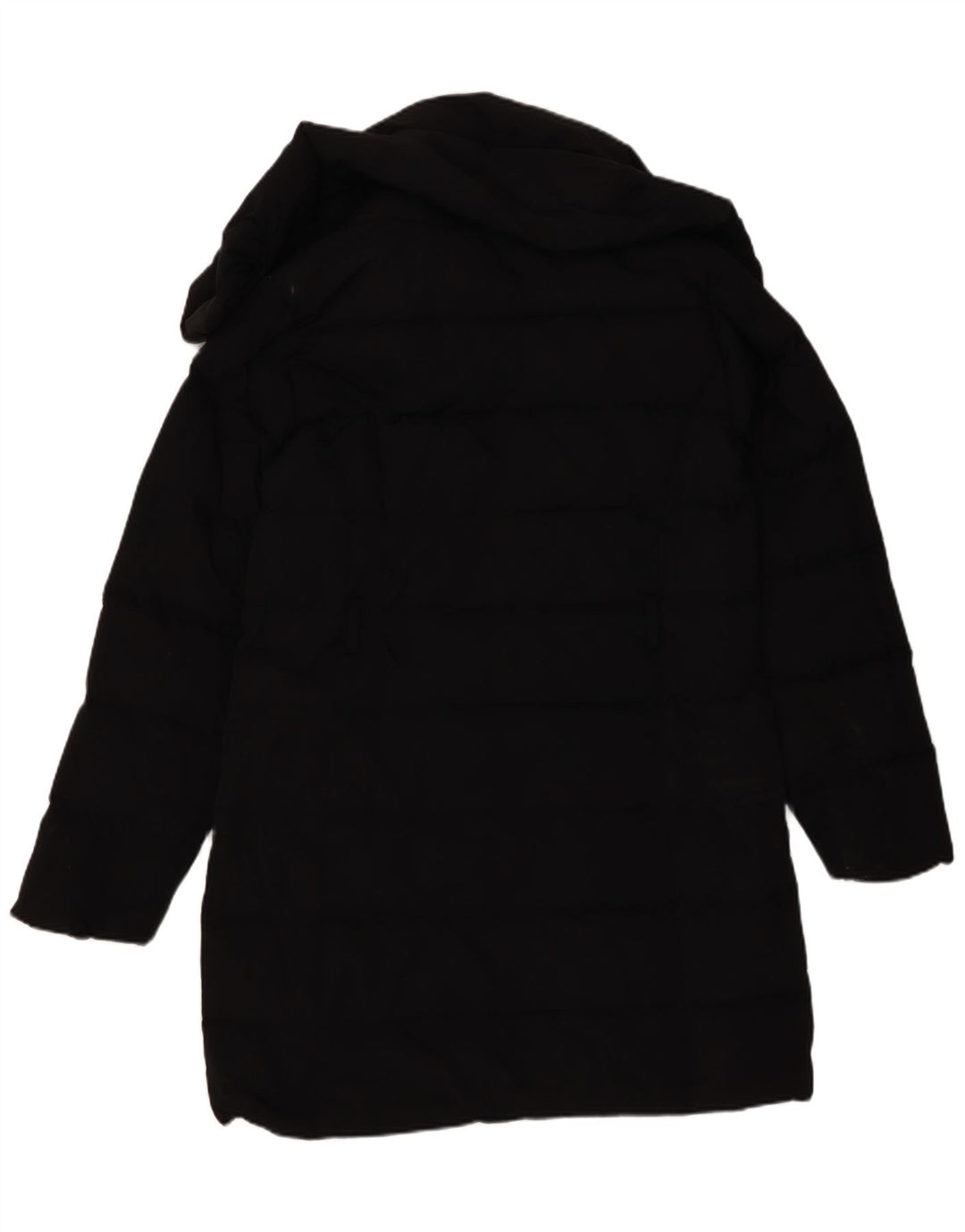 Gant Manteau rembourré à capuche pour femme UK 16 Large Noir Polyester