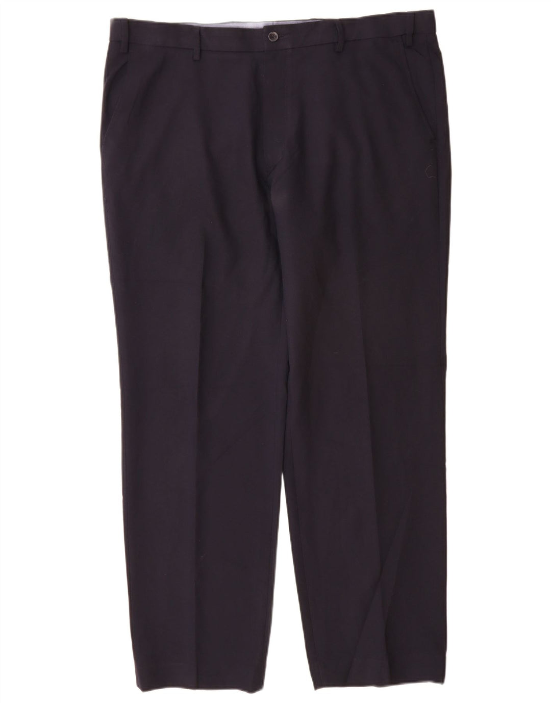 Marks & Spencer Pantalon Chino Coupe Regular Homme W40 L31 Bleu Marine Polyester