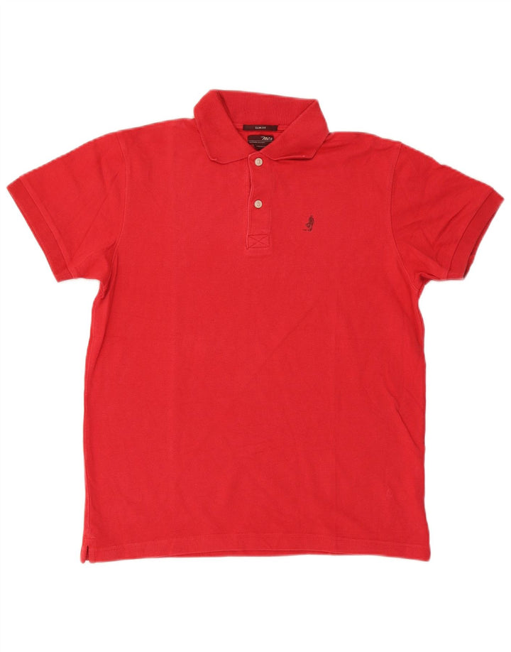 Marlboro Classics Polo Slim Fit Homme Rouge Moyen