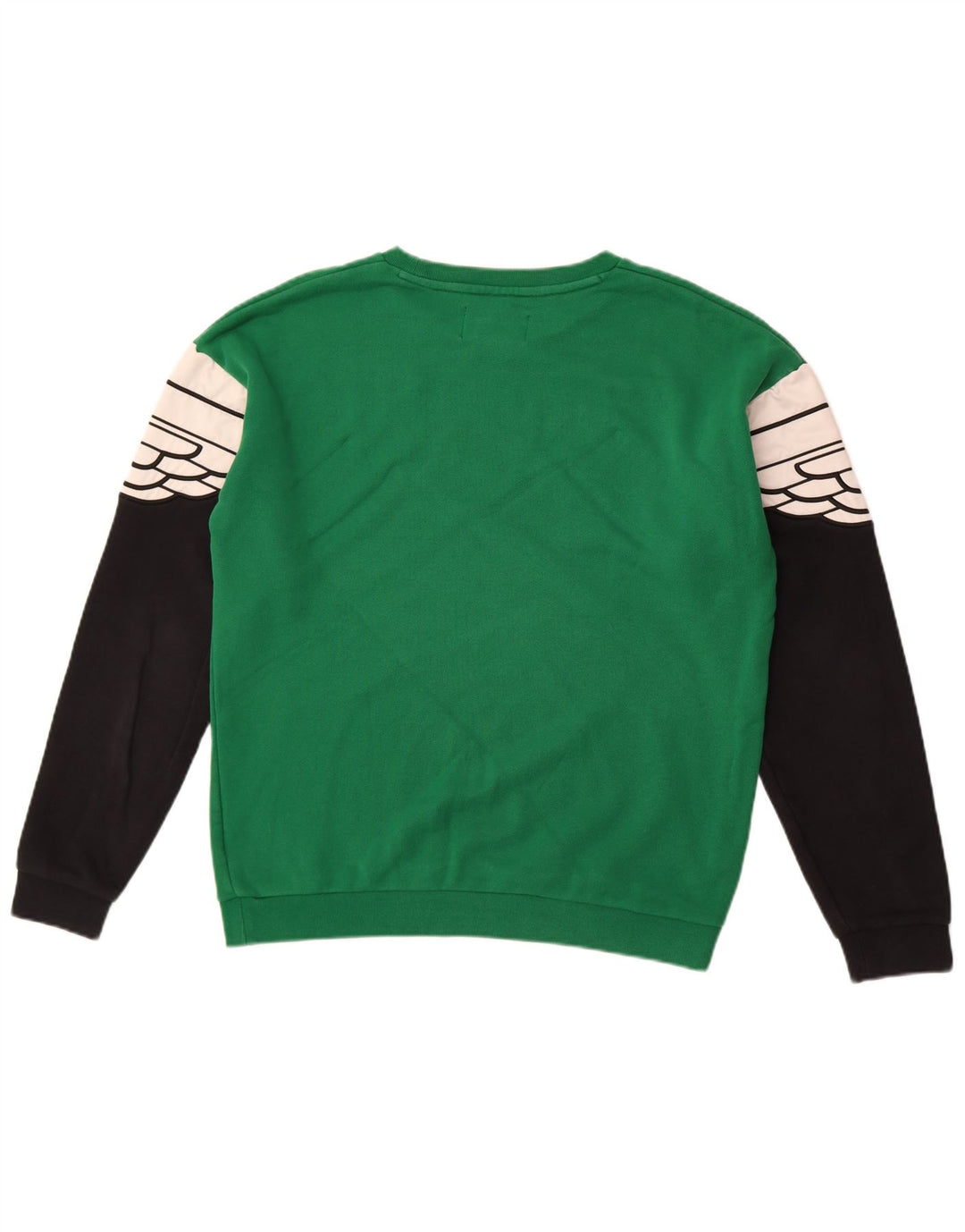Jordan Sweat-shirt pour homme Petit Vert Colorblock Coton