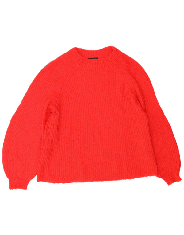 Max & Co. Pull à col rond pour femme UK 16 Large Rouge