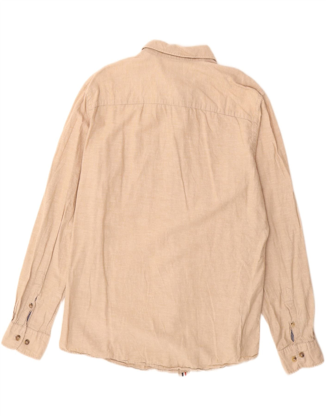 Jack & Jones Chemise Homme Large Beige Coton