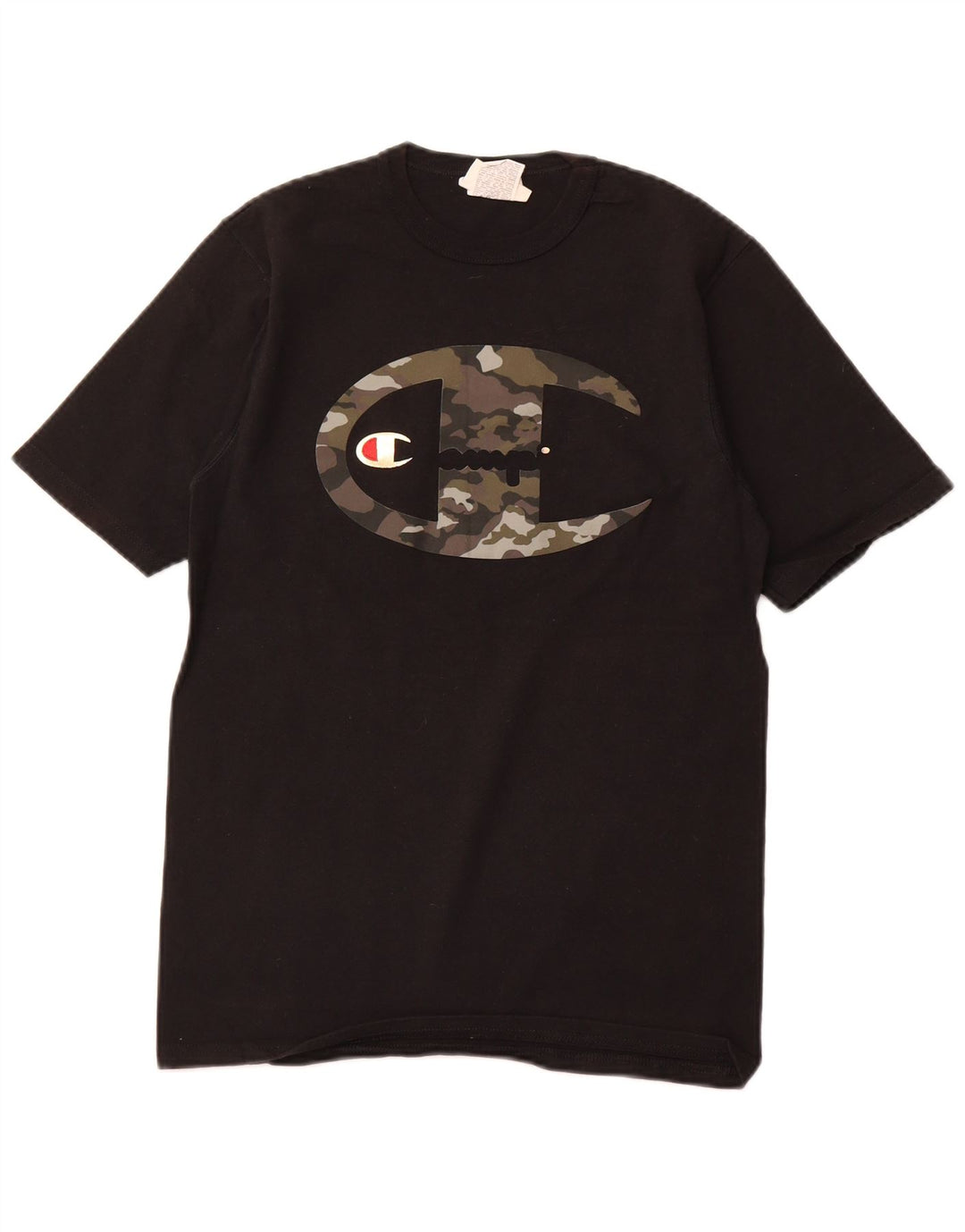 CHAMPION T-Shirt Graphique Homme Petit Noir Coton