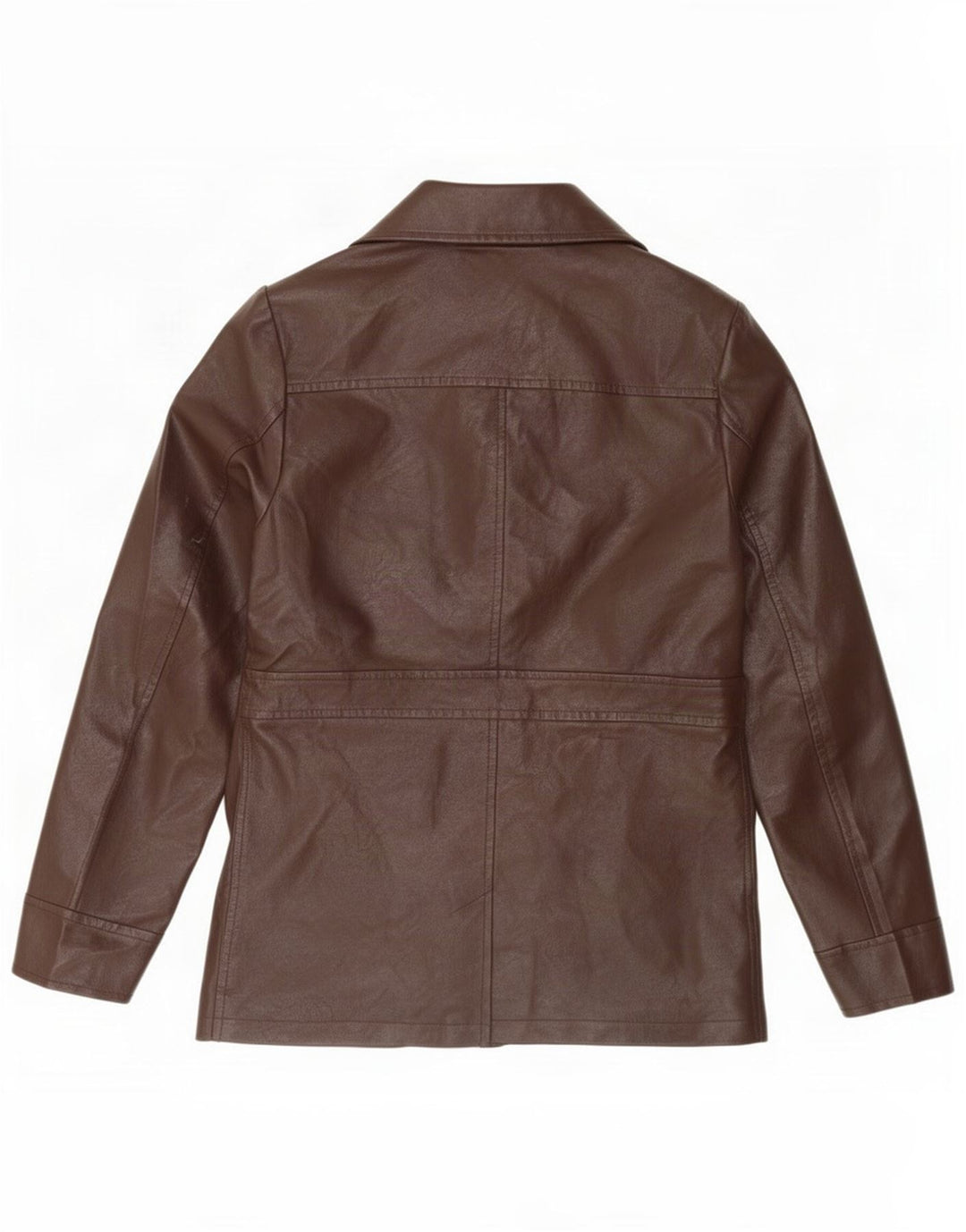 Urban Outfitters Veste blazer à 3 boutons pour femme UK 10 Petit Marron