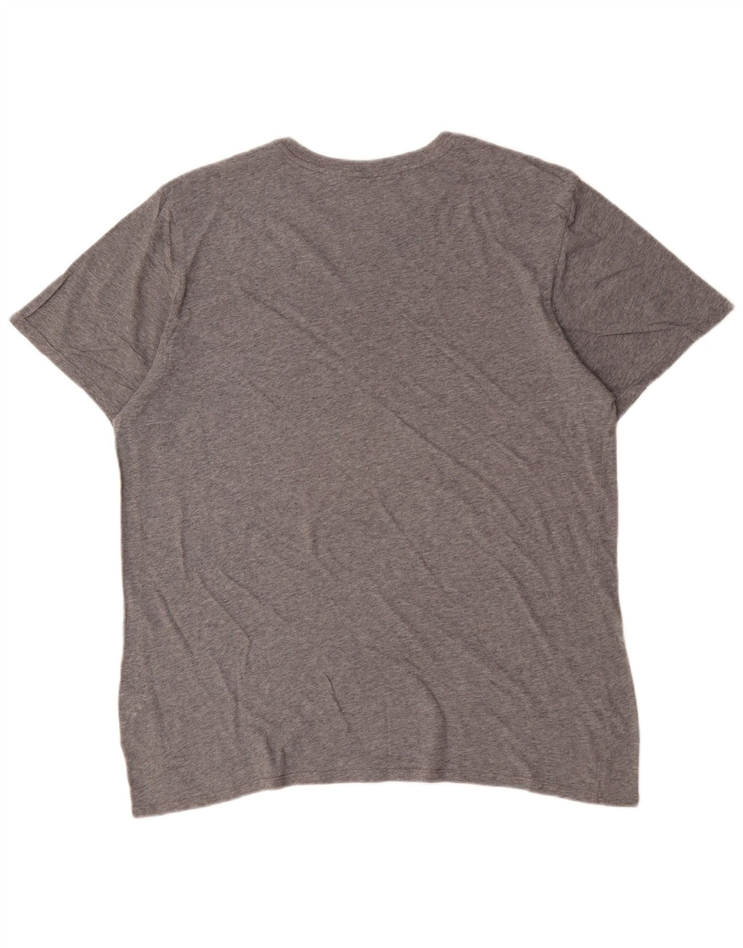 Nike T-Shirt Homme Top XL Gris Moucheté Coton