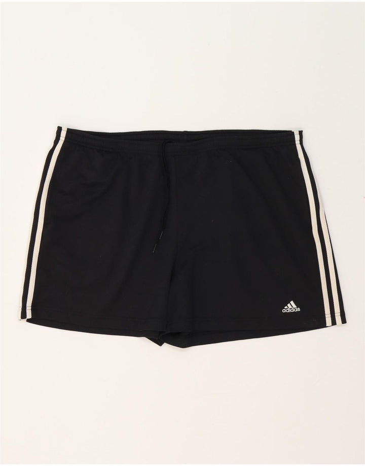 ADIDAS Short de sport pour femme UK 22 3XL Noir Polyester