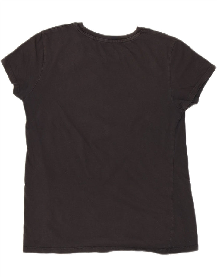 LEVI'S Womens Oversized Graphic T-Shirt Top UK 10 Small Black Vintage Levi's and Second-Hand Levi's from Messina Hembry 