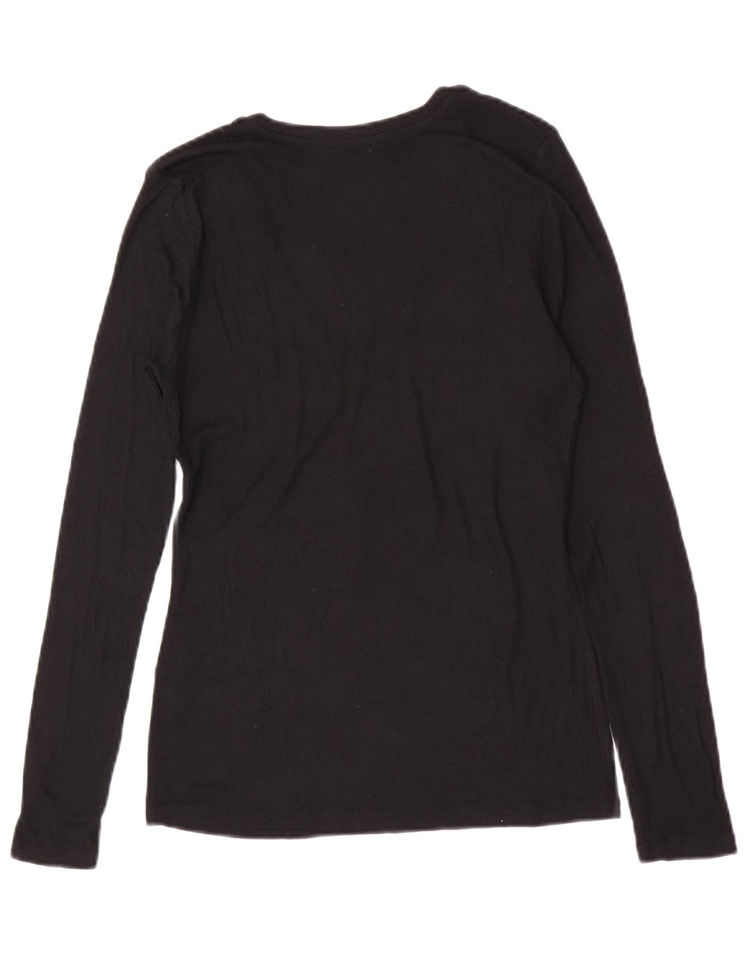 Zara Haut à manches longues pour femme UK 14 Large Noir Modal