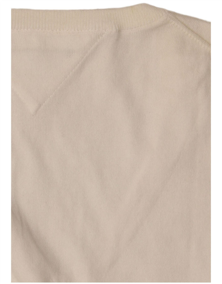 Tommy Hilfiger Débardeur pour femme UK 14 Large Blanc