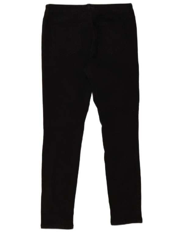 FAT FACE Jean skinny pour femme UK 14 Large W32 L28 Noir