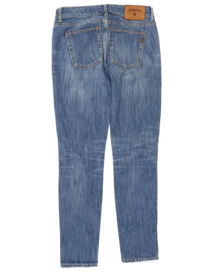 Dondup Jean Slim Femme W27 L29 Bleu Coton