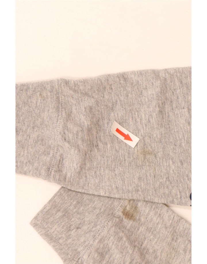 Vineyard Vines Haut graphique à manches longues pour homme Petit coton gris