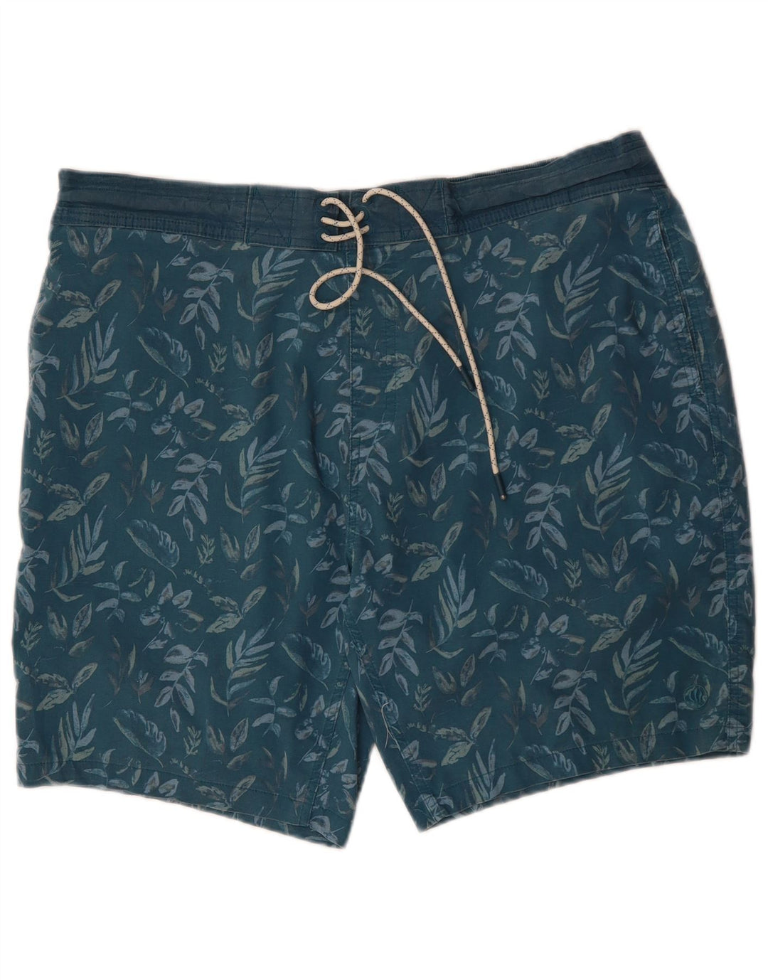 FAT FACE Short de Bain Homme XL Bleu Floral Polyester