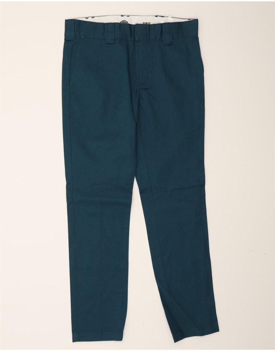 Dickies Pantalon Chino Coupe Slim Homme W32 L32 Bleu Polyester