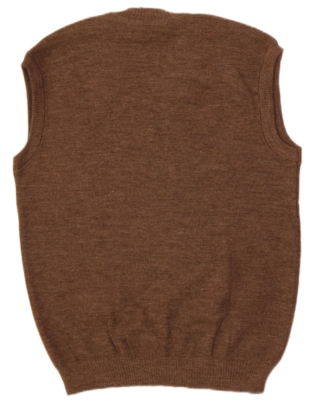 Strickmoden Débardeur Homme EU 54 XL Laine Marron