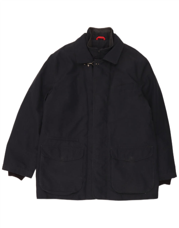 Manteau coupe-vent Fay pour homme UK 42 XL Bleu marine Polyester