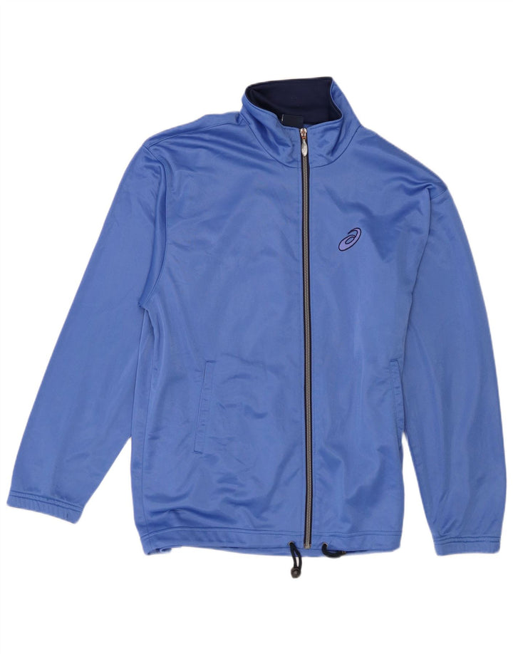 Asics Veste de survêtement pour homme Grand Bleu