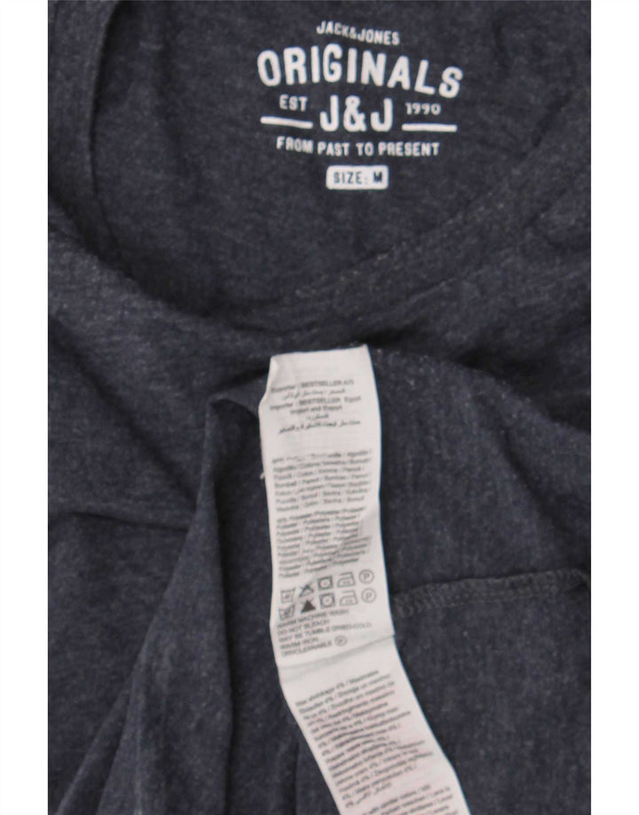 Jack & Jones T-Shirt Homme Bleu Marine Moyen Coton