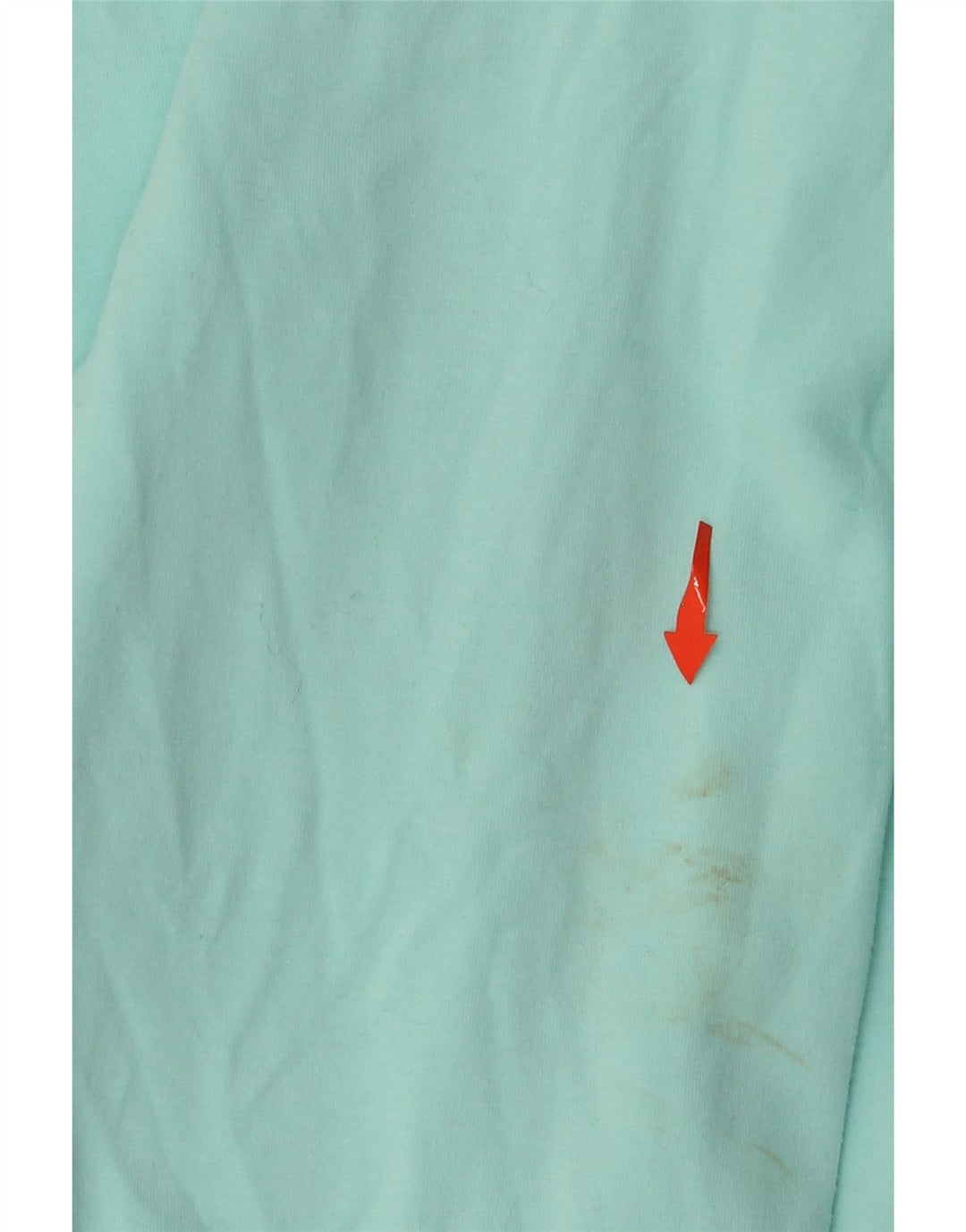 ELLESSE Pull à capuche graphique pour homme XL en coton color block turquoise