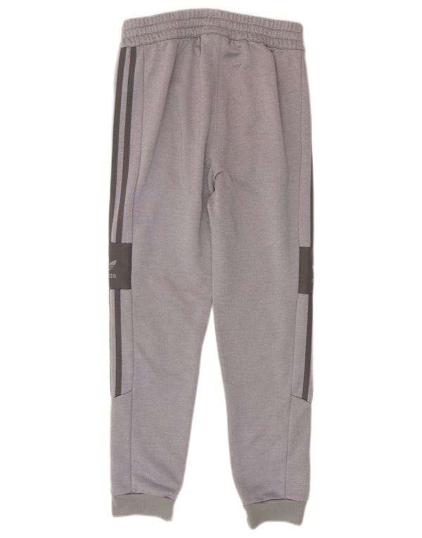 ADIDAS Pantalon de survêtement pour garçon 11-12 ans Gris Colourblock