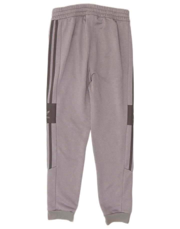 ADIDAS Pantalon de survêtement pour garçon 11-12 ans Gris Colourblock