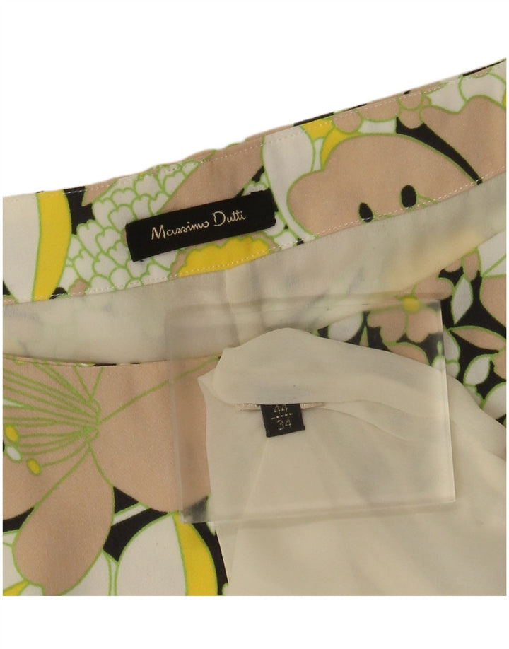Massimo Dutti Robe droite pour femme EU 44 XL Multicolore Floral