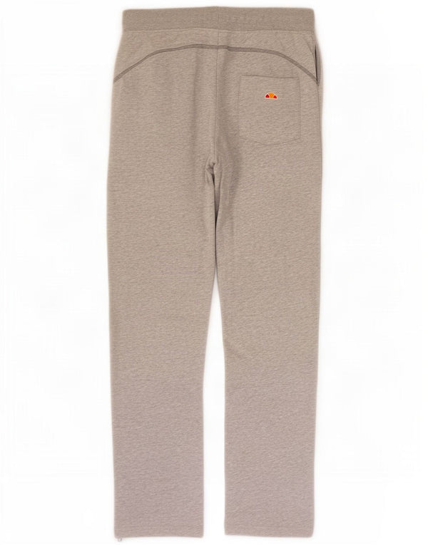Ellesse Pantalon De Survêtement Large Gris Coton Homme