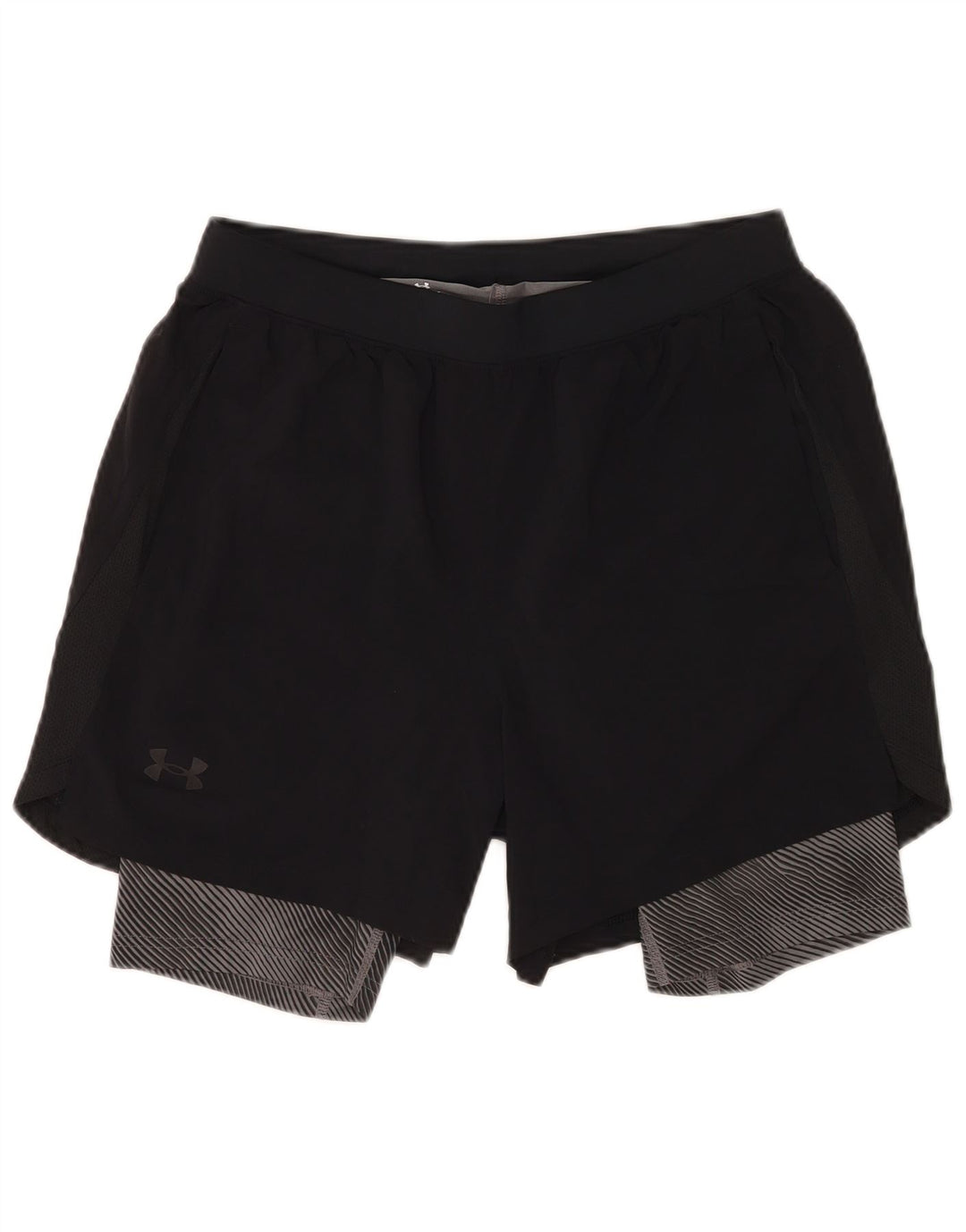 Under Armour Short de sport ajusté graphique pour homme, grand noir
