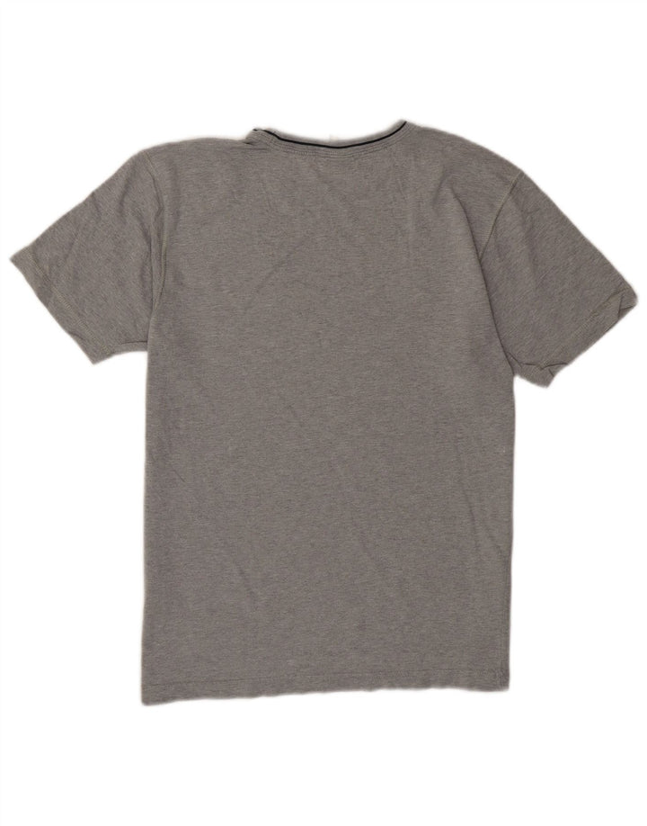 Champion T-Shirt Graphique Homme Gris Moyen Coton