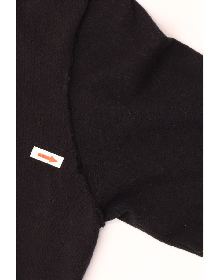 Zara Cardigan Homme Pull Large Noir Coton