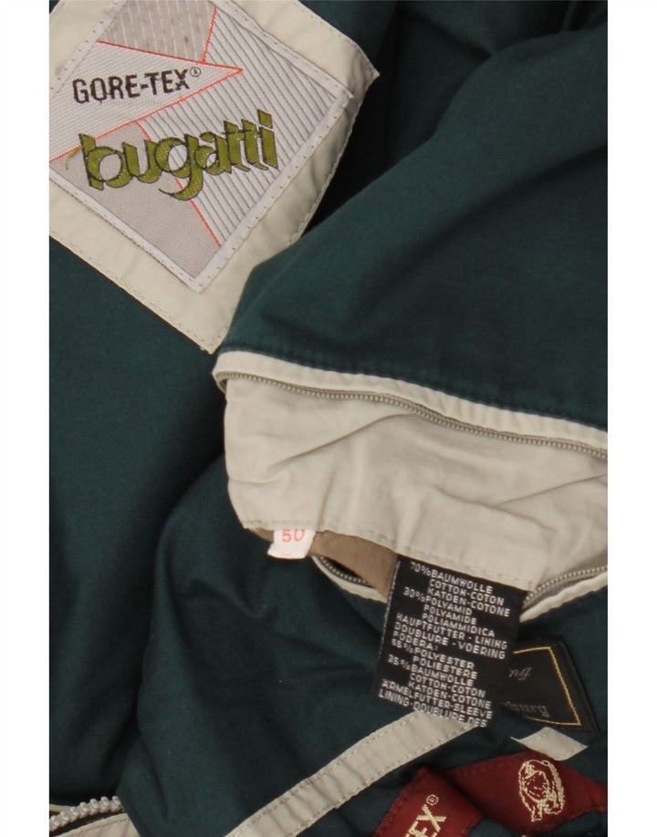 BUGATTI Manteau Coupe-Vent Gore-Tex Homme IT 50 Grand Coton Gris