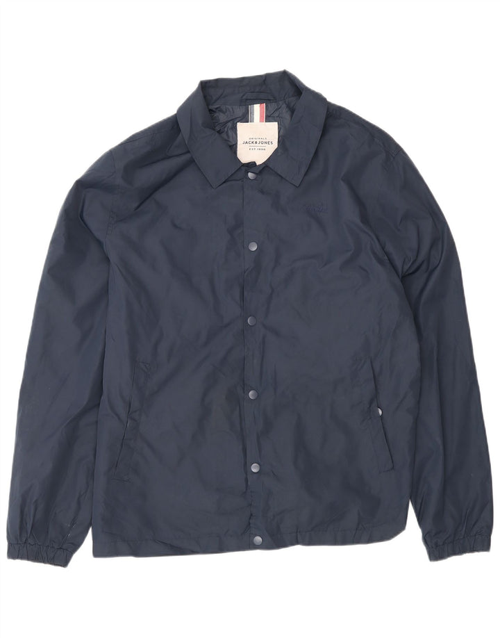 Jack & Jones Veste Bomber Homme UK 40 Large Bleu Marine