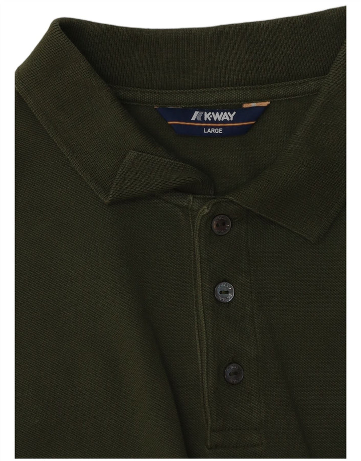 K-WAY Polo Homme Grand Vert