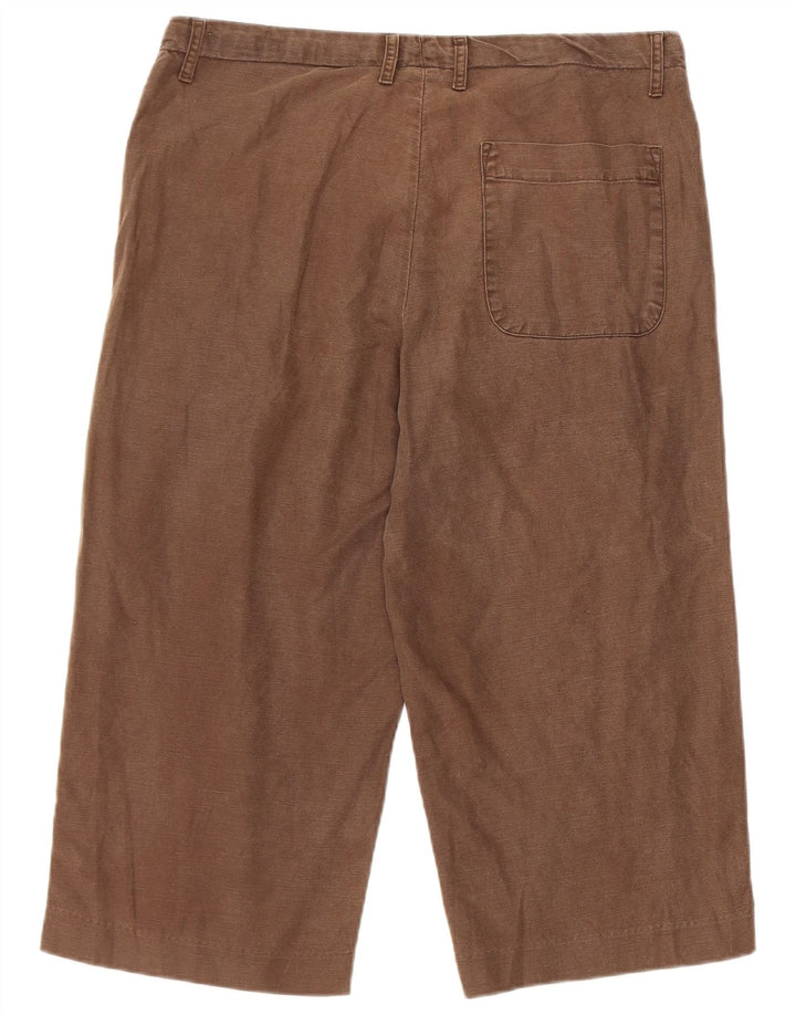 Gap Bermuda Regular Loose Fit Homme Medium W32 Lin Marron