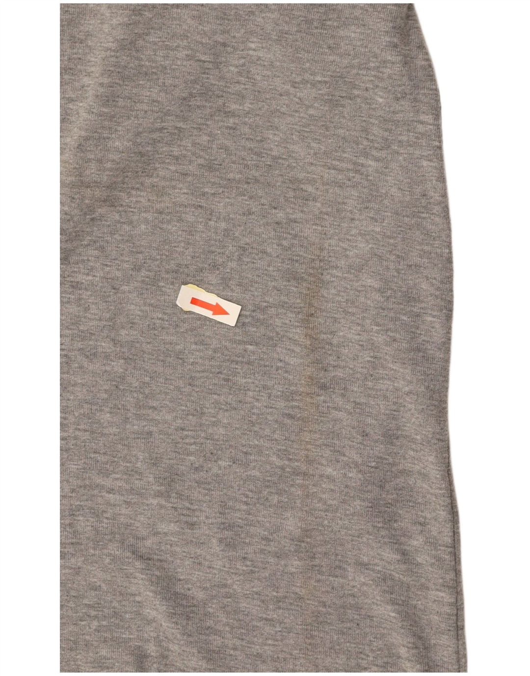 REEBOK T-shirt graphique pour femme UK 14 Gris moyen Coton