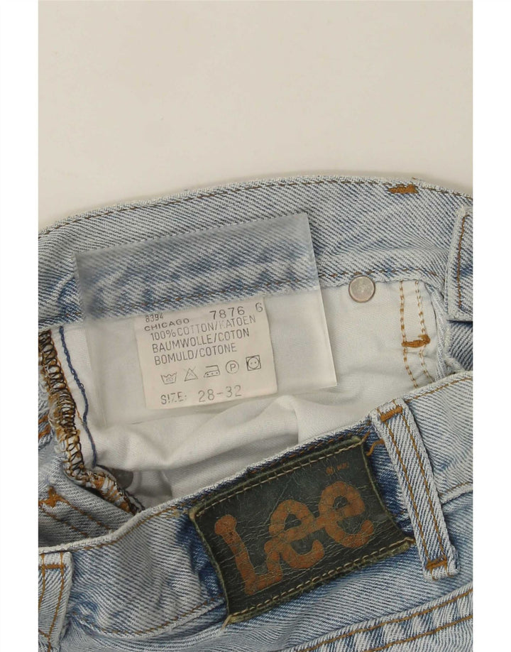 Lee Jean Droit Femme W28 L32 Bleu Coton