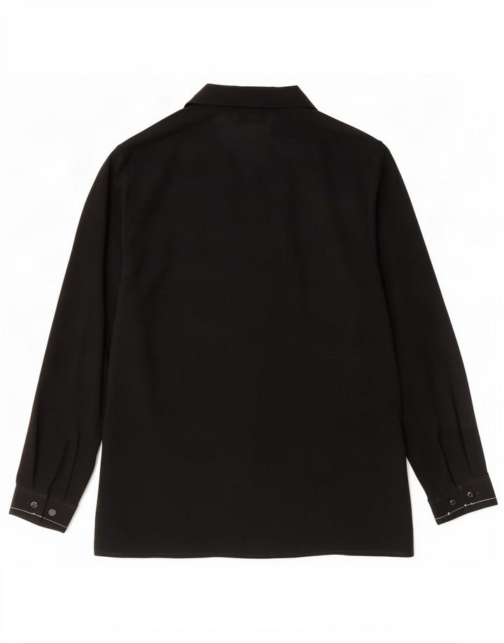 Marks & Spencer Chemisier graphique St. Michael pour femme UK 14 Large Noir