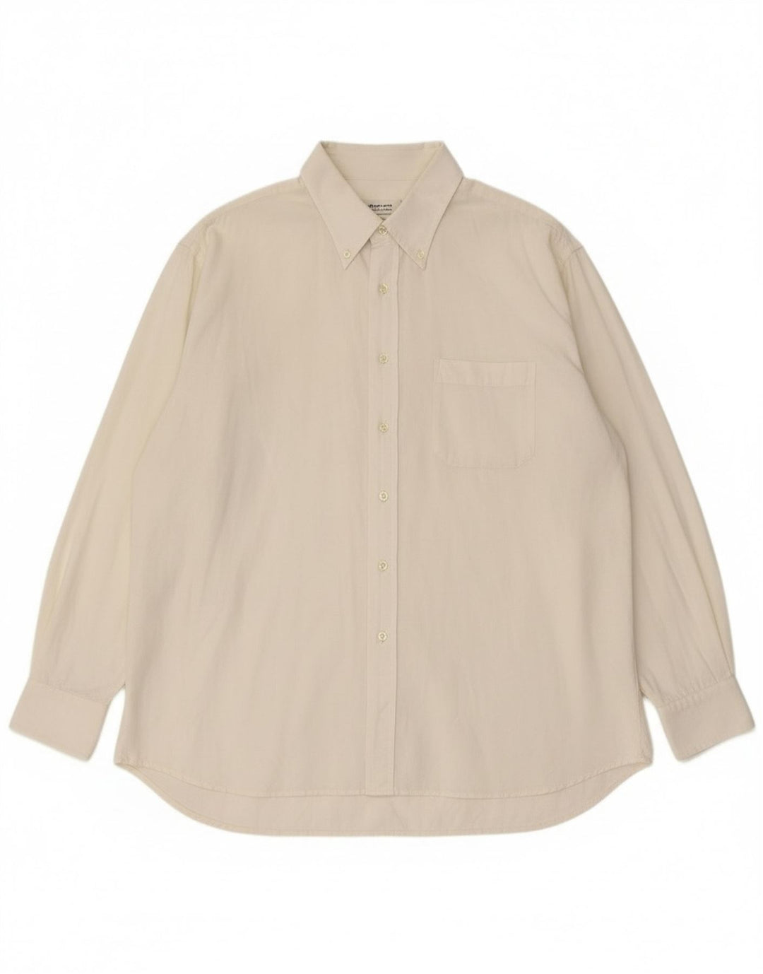 Roccobarocco Chemise Homme Taille 49 3XL Coton Blanc