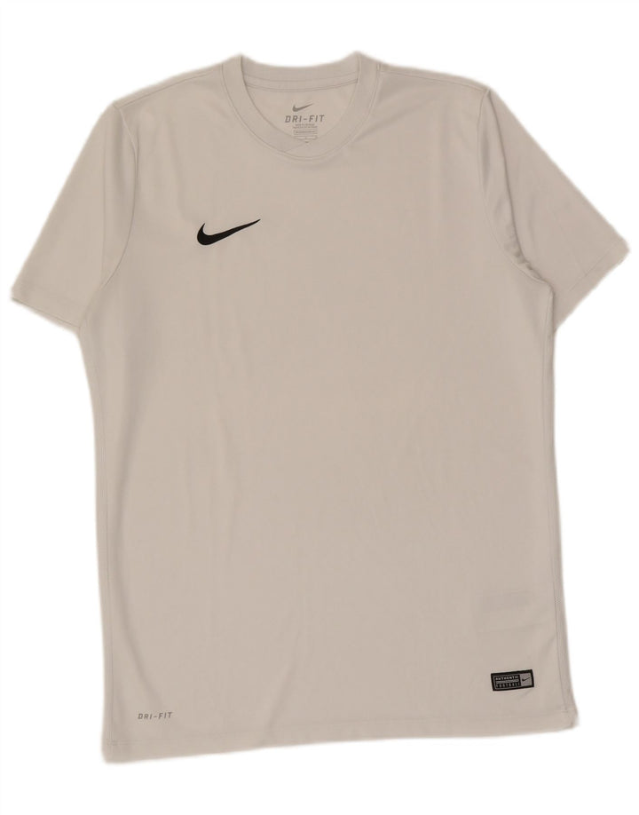 Nike Hommes Dri Fit T-Shirt Haut Large Blanc Polyester