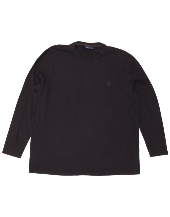 TRUSSARDI JEANS Haut Homme Manches Longues 2XL Noir Coton