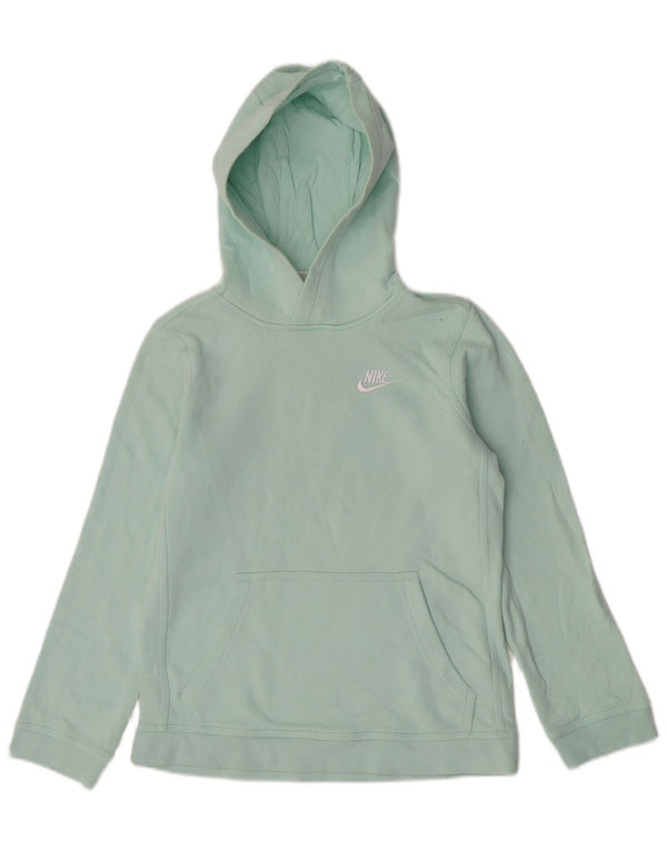 Nike Pull à capuche fille 12-13 ans Large Vert Coton