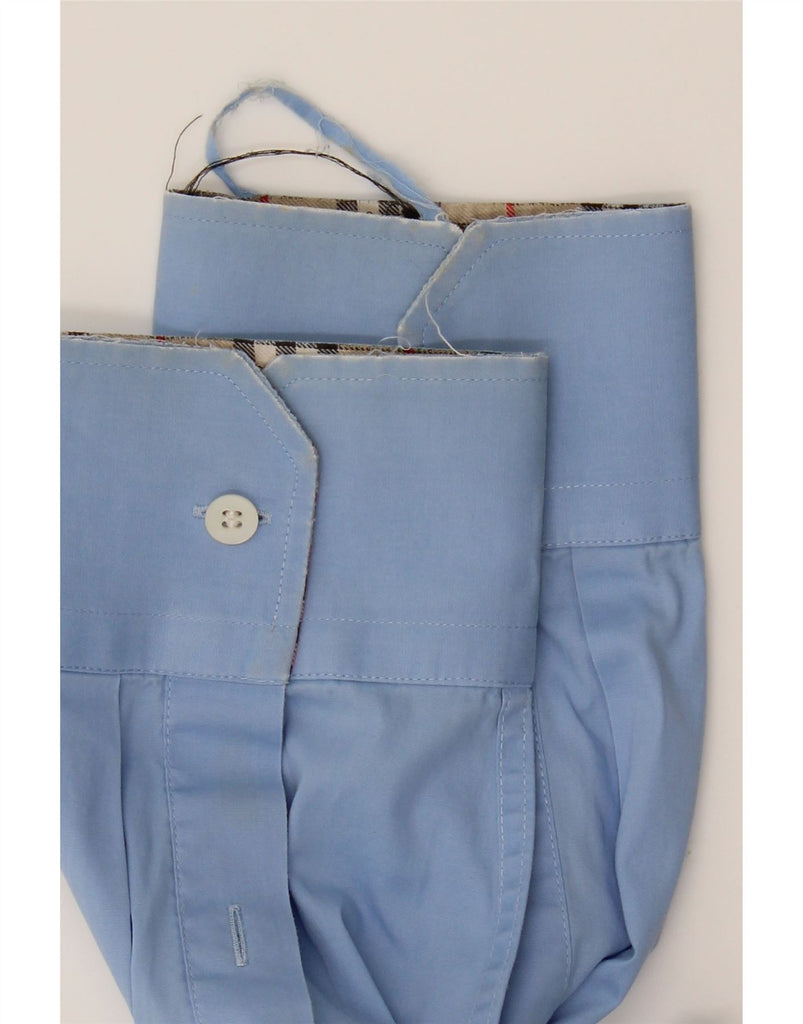 BURBERRY Mens Shirt XL Blue Cotton Vintage Burberry and Second-Hand Burberry from Messina Hembry 