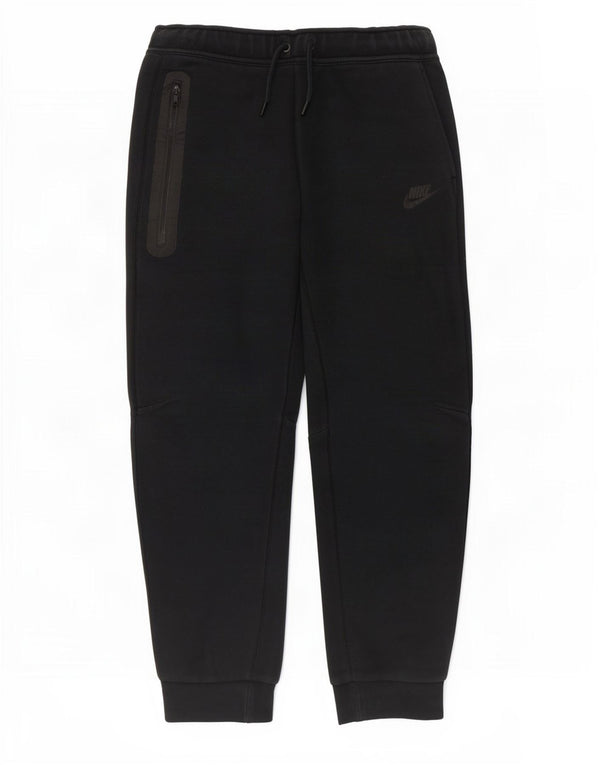 Nike Pantalon de survêtement pour garçon 12-13 ans en coton bleu marine Taille L