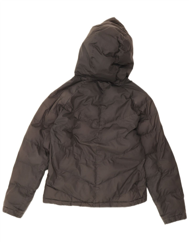 Nike Veste matelassée à capuche pour garçon 12-13 ans Large Noir Polyester