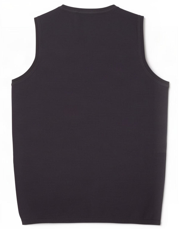 Zara Womens Vest Débardeur UK 14 Large Bleu Marine