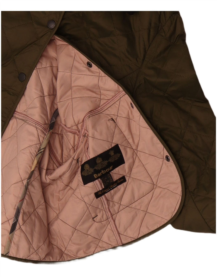 Barbour Veste matelassée pour femme UK 10 Small Kaki