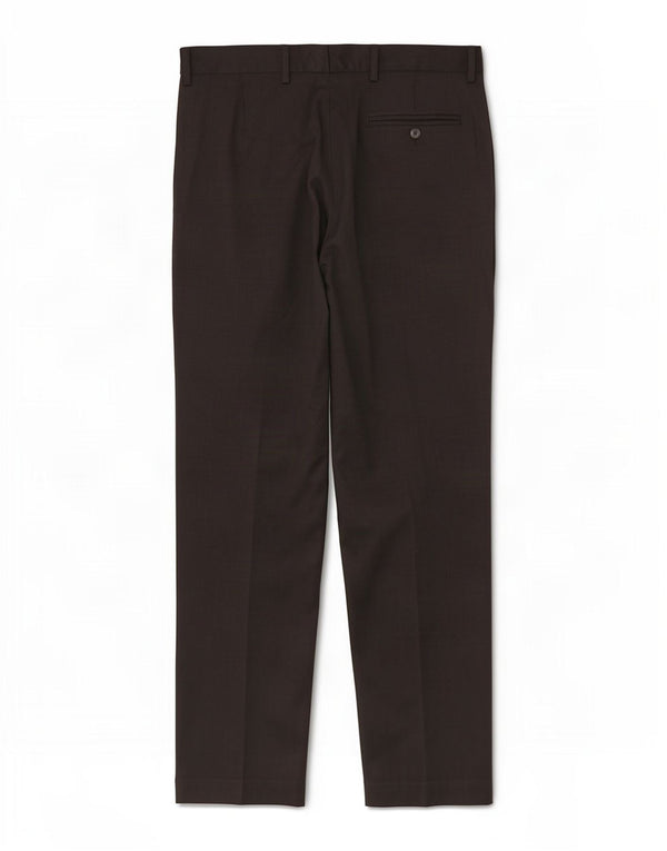 Marks & Spencer Pantalon de costume coupe classique pour homme W34 L33 Laine noire