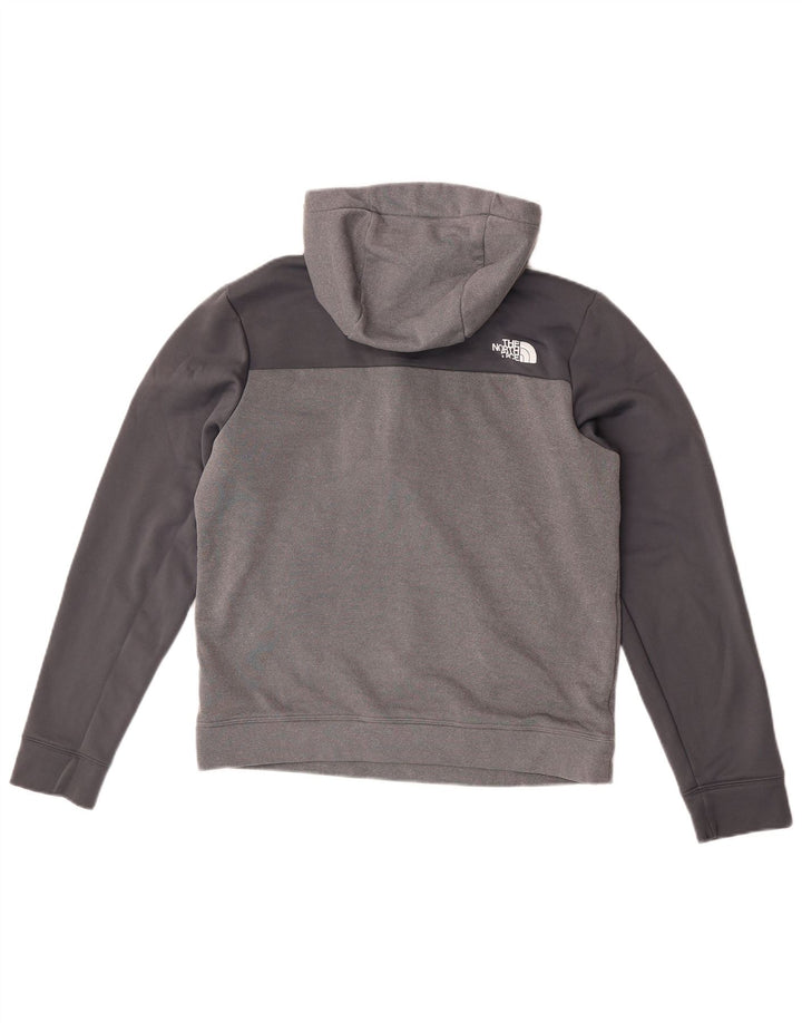 The North Face Pull à capuche zippé pour homme Gris moyen Polyester