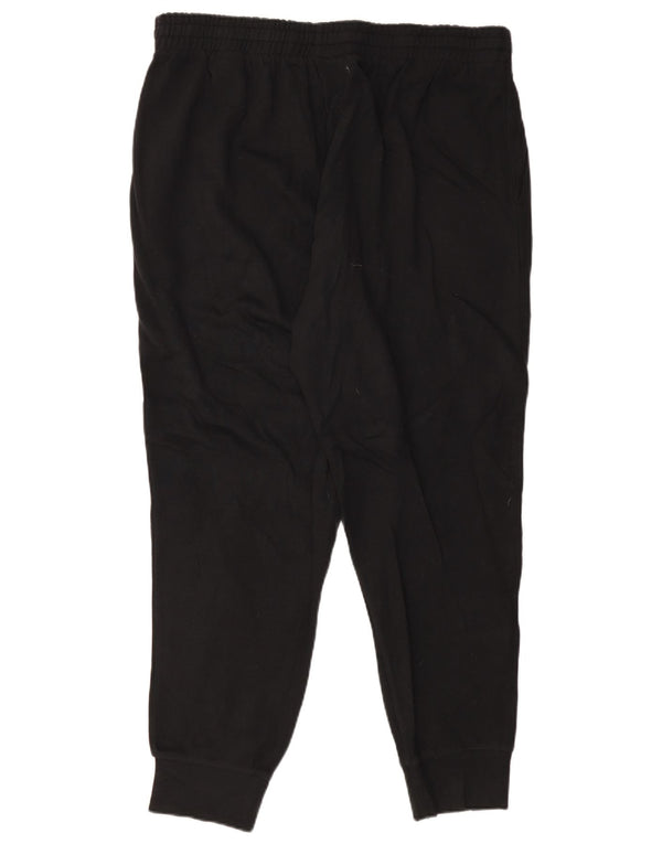 Adidas Pantalon de survêtement graphique pour homme Joggers 2XL en coton noir